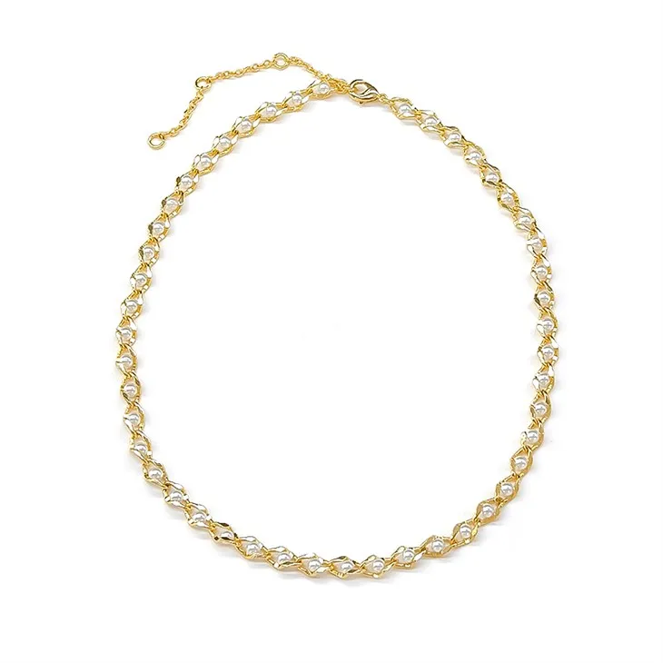 Gold Chain Charm Armbånd