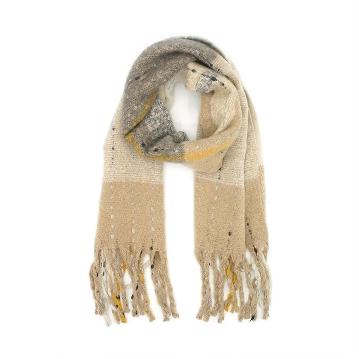 Vintage polyester skjerf